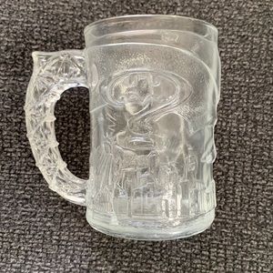 Batman mug/Cup McDonalds  1995 Collectible Glassware